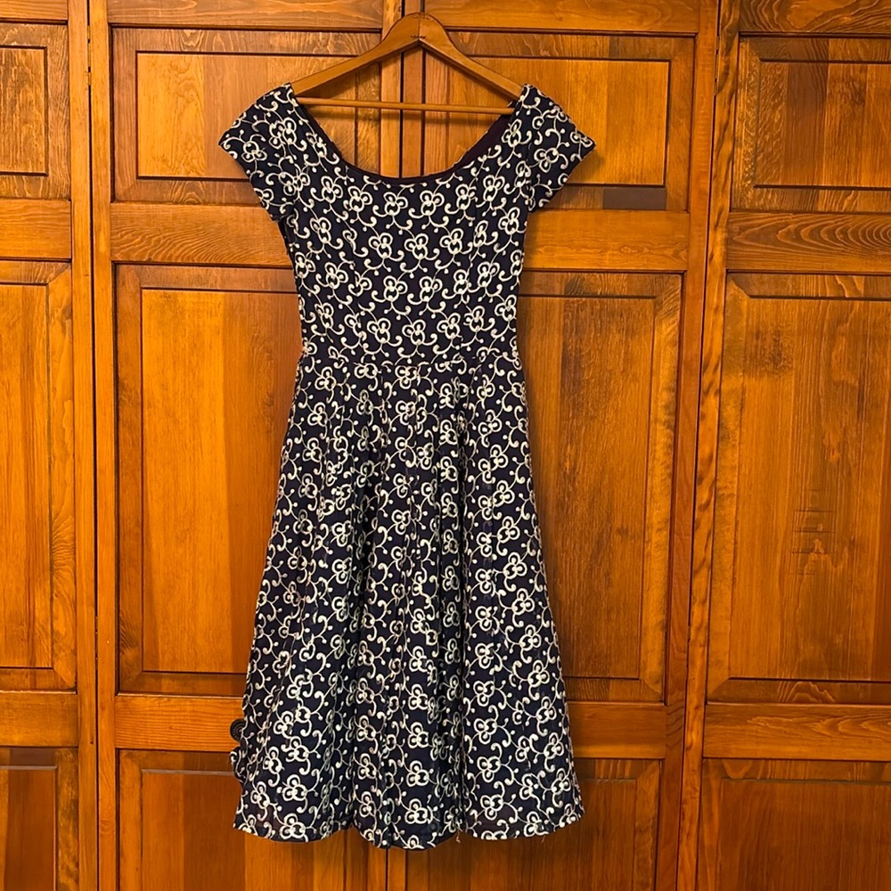 Elegant Vintage 50-60s Evening/Cocktail Dress - Picture 4 of 8